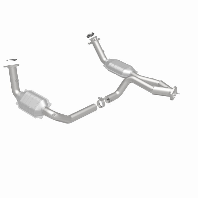 MagnaFlow DF Cat. Conv 02-06 Cadillac Truck. 8 5.3L Dual Conv. Y-Pipe Assy 2wd/Chevy Truck 99-07