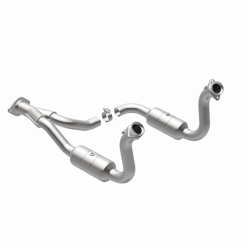 MagnaFlow DF Cat Conv 08-10 Ford F-250/F-250 SD/F-350/F-350 SD 5.4L/6.8L/F-450 SD 6.8L Y-Pipe Assy