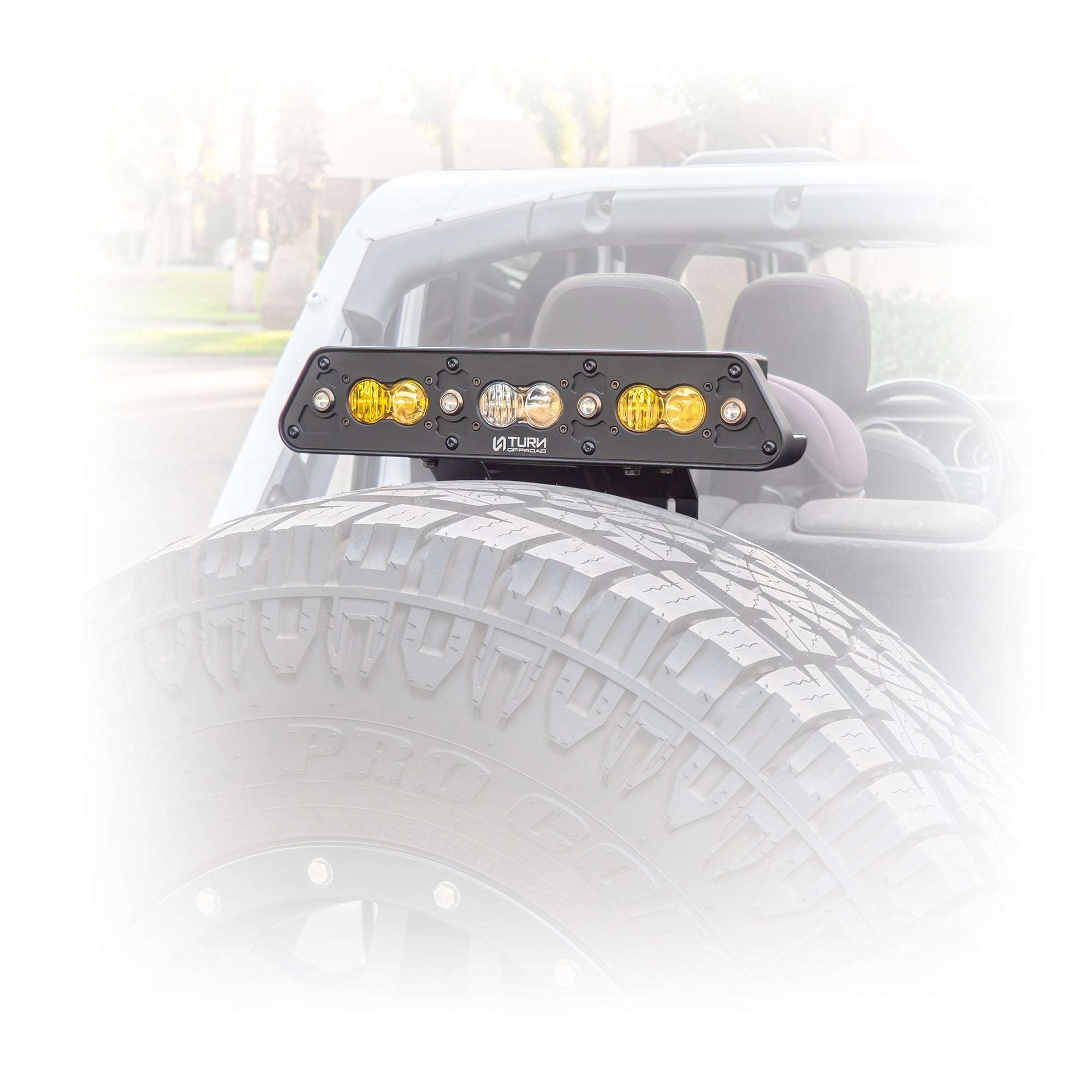 Billet Chase Light and 3rd Brake Light for Jeep Wrangler JL