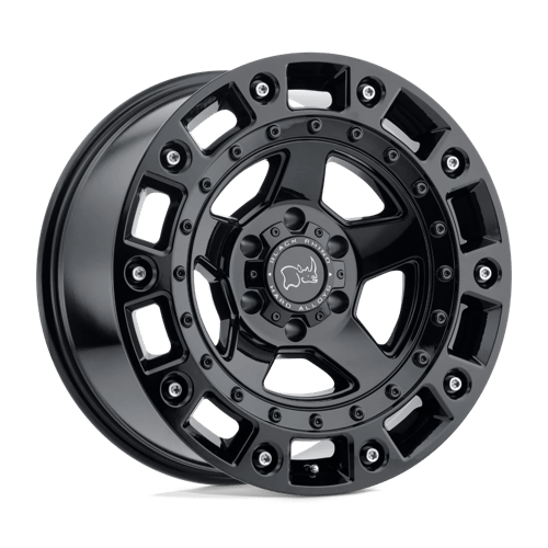 BRCNC 18X9.5 6X120 G-BLK-SSBLT 12MM
