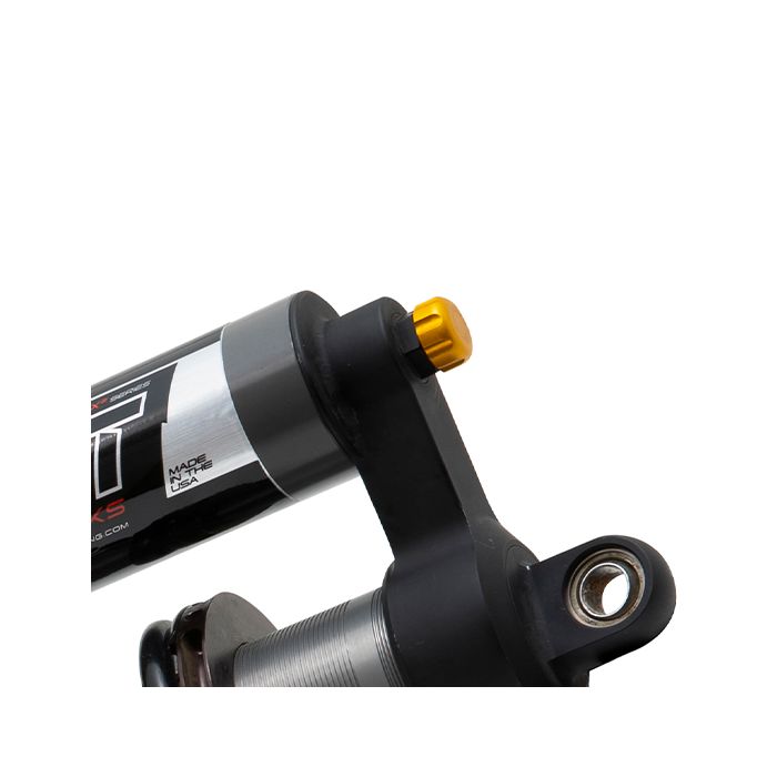 POLARIS RZR TURBO S 2.5" X2 SERIES REAR PIGGY BACK EXIT SHOCKS by Zbroz