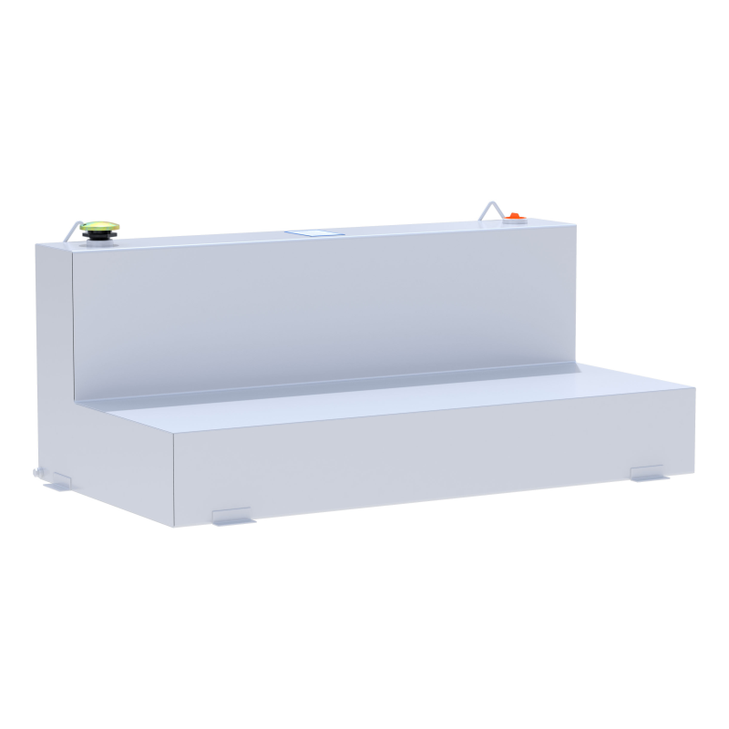 UWS White 100-Gallon L-Shape Steel Transfer Tank Model ST-100-L-W