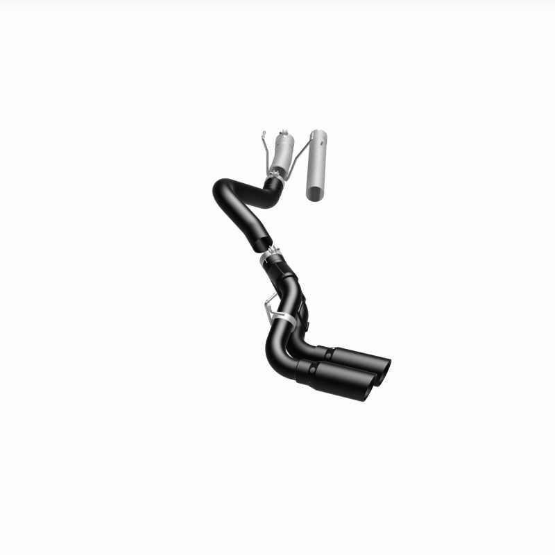 MagnaFlow 07-17 Dodge Ram 2500/3500 6.7L DPF-Back Black 4in Dual Single Passenger Side Rear Exit