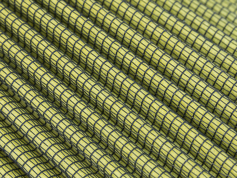 Close-up of the afe Magnum FLOW OE Replacement Air Filter for Toyota Hilux 15-20, showcasing its pleated design for optimal airflow.