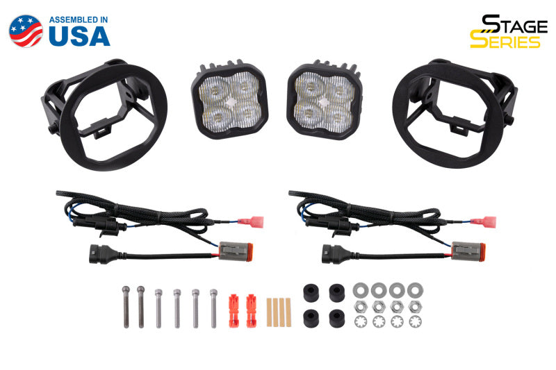 Diode Dynamics SS3 Pro Type FT Kit ABL - White SAE Fog
