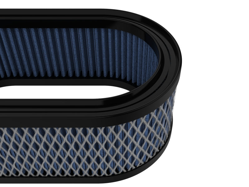 afe Magnum FLOW round racing air filter designed for Weber IDA 48 carburetors, featuring a 3-1/4 inch height and durable construction.