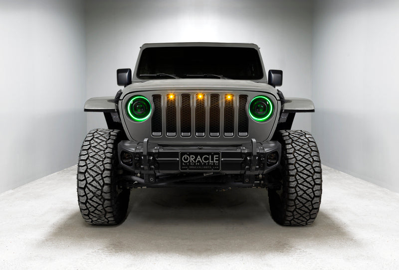 Oracle Oculus Bi-LED Projector Headlights for Jeep JL/Gladiator JT - w/ BC1 Controller