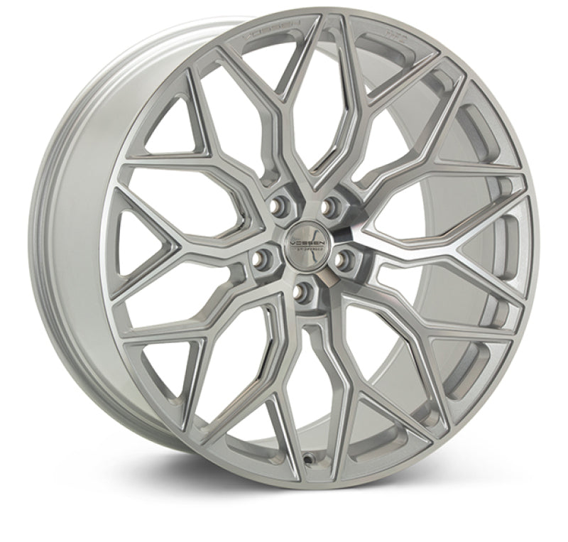 Vossen HF-2 22x10.5 / 5x120 / ET38 / 72.56 / Deep - Silver Polished Wheel