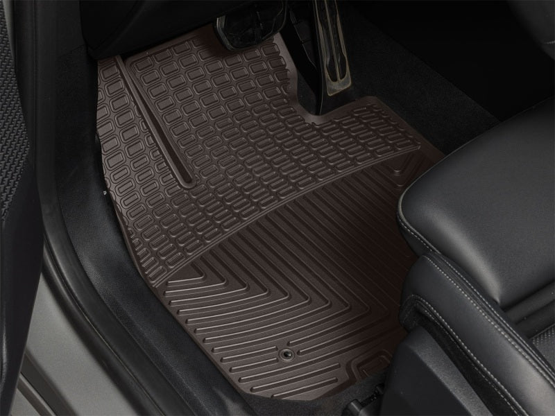 WeatherTech 19-23 BMW X2 M35i 1st Row Front All-Weather Floor Mats - Cocoa