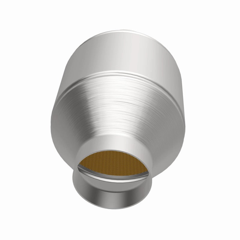 MagnaFlow Univ Cat Conv 2.5in Inlet/Outlet Center/Center Round 3in Body L x 5in W x 8.75in Overall L