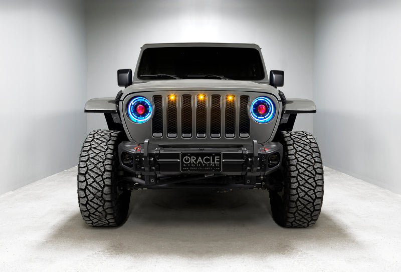 Oracle Oculus Bi-LED Projector Headlights for Jeep JL/Gladiator JT - w/ BC1 Controller