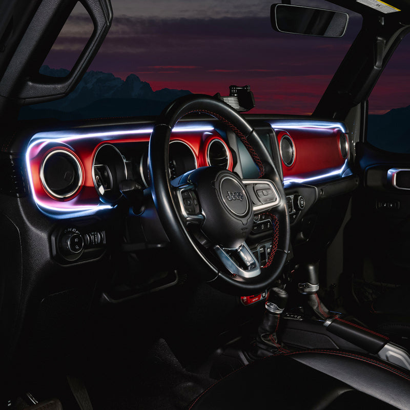 ORACLE Lighting Jeep Wrangler JL / Gladiator JT ColorSHIFT Fiber Optic LED Interior Kit