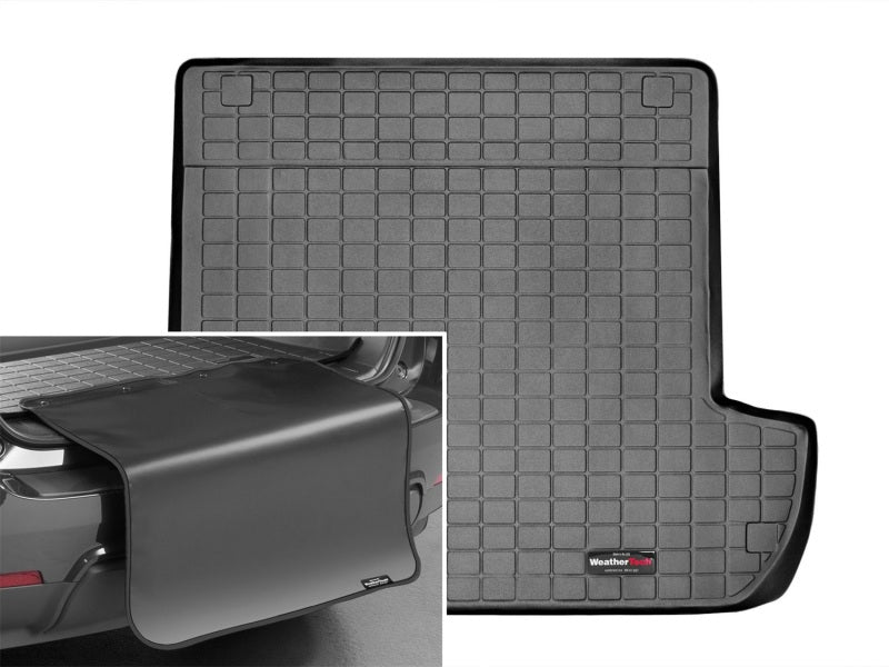 WeatherTech 2003-2009 Toyota 4Runner Cargo w/ Bumper Protector - Black