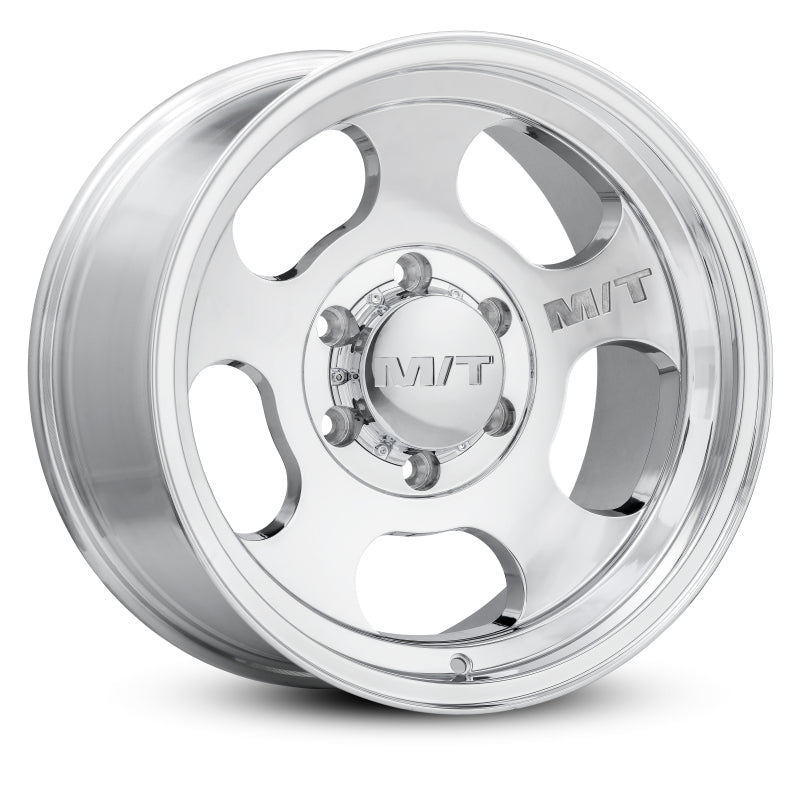 Mickey Thompson Canyon Polished Wheel - 15X10 5X4.5 BP 3.73in BS -45 Offset 78.1mm Bore - 274519