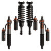 Fox 25-26 Toyota 4Runner 3.2 Factory Race Live Valve Front & Rear Coilovers (2-3in F / 0-2in R)