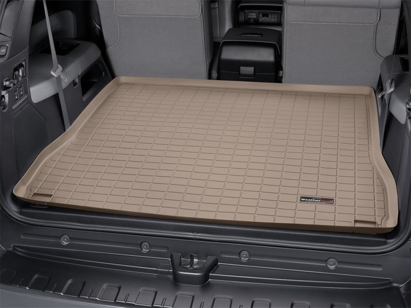 WeatherTech 08+ Toyota Sequoia Cargo Liners - Tan