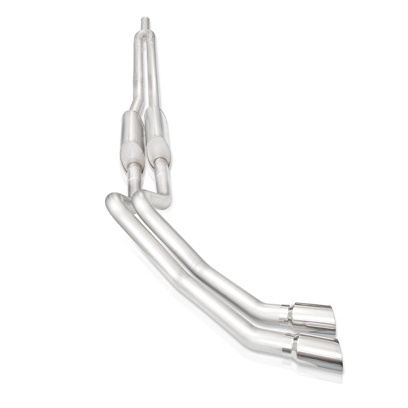 Stainless Works 2019+ Chevrolet Silverado 5.3L 3in Redline Catback Factory Connect Dual Polished Tip