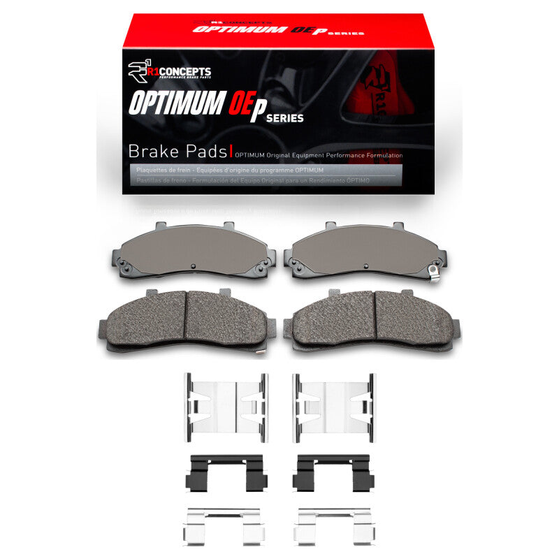 R1 95-02 Ford Ranger (USA/Canada) Front Optimum OE Pads & Hardware Kit