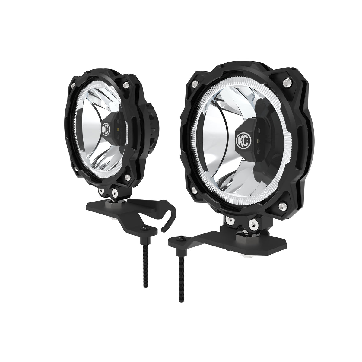 KC HiLiTES FLEX ERA 4 LED 5IN COMBO 2LT SYS 392 - 97166
