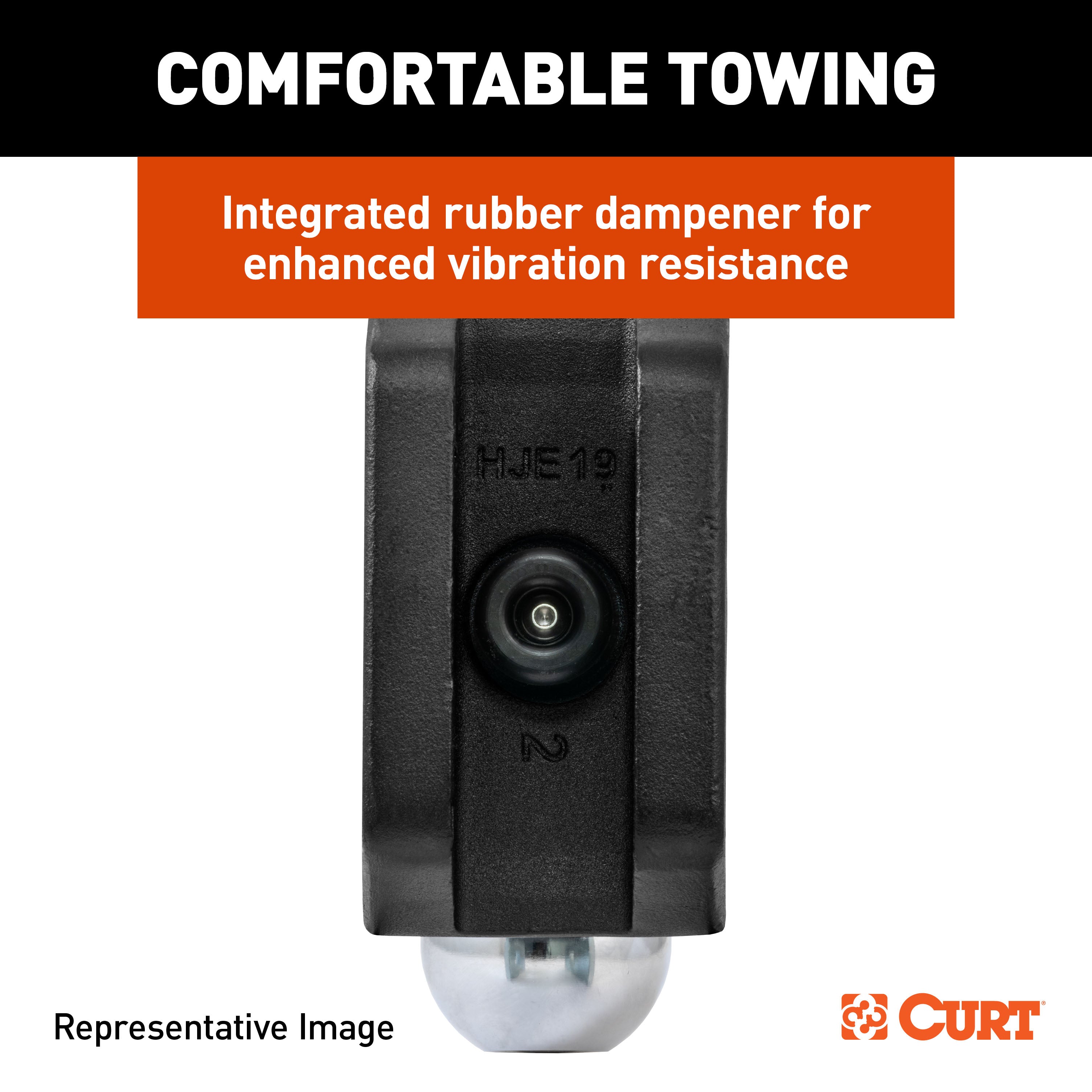 CURT HD Deep-Drop Adjustable Trailer Hitch Ball Mount with Dual Ball, 2-1/2" Shank, Up to 20,000 lbs Model 45939