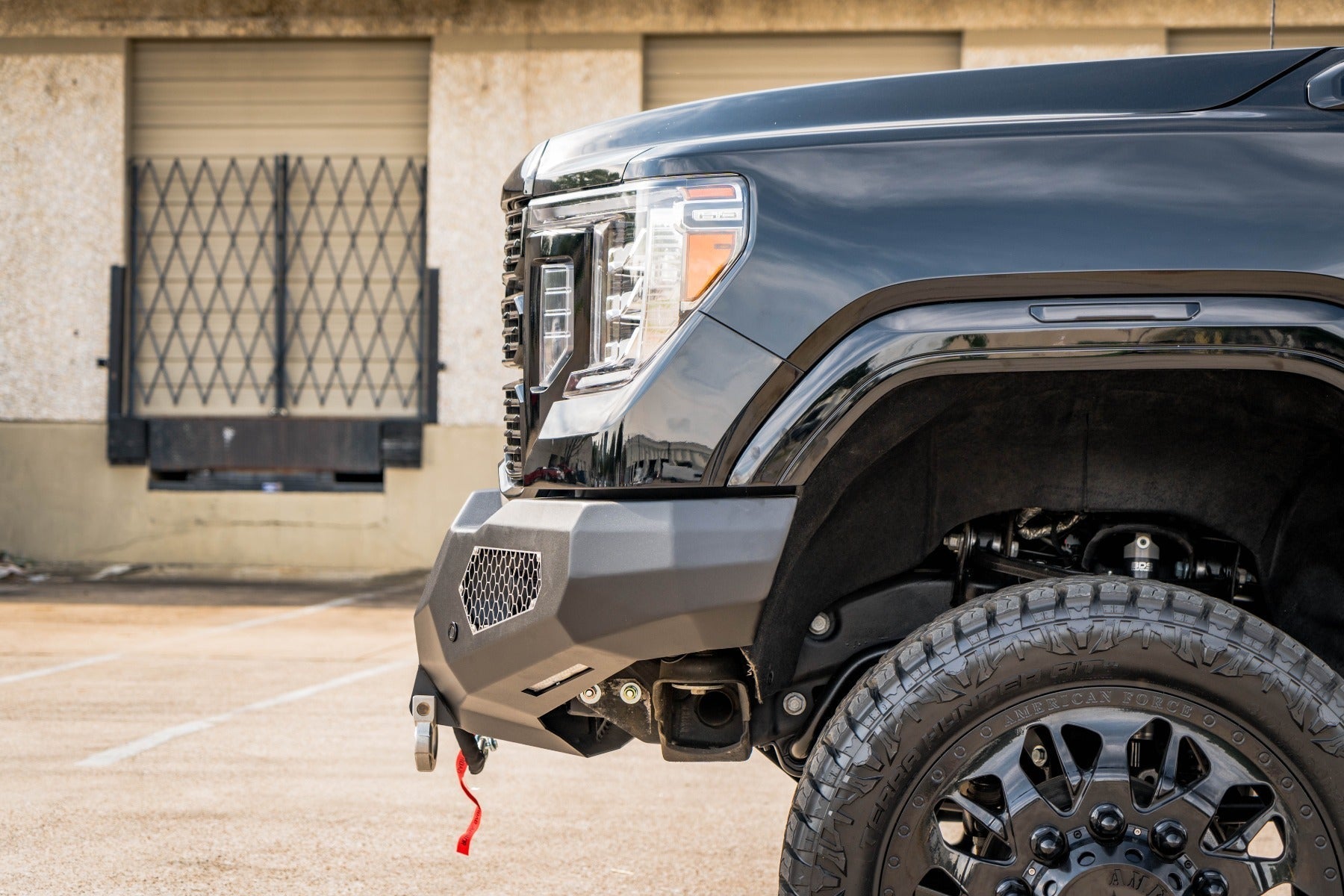 Evolution Front Winch Bumper - Texture Black 2020-2023 GMC 2500 3500