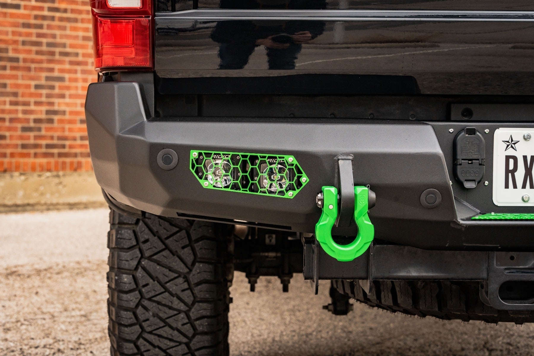 Evolution Rear Bumper - Texture Black 2017-2022 Ford F-250 F-350 F-450