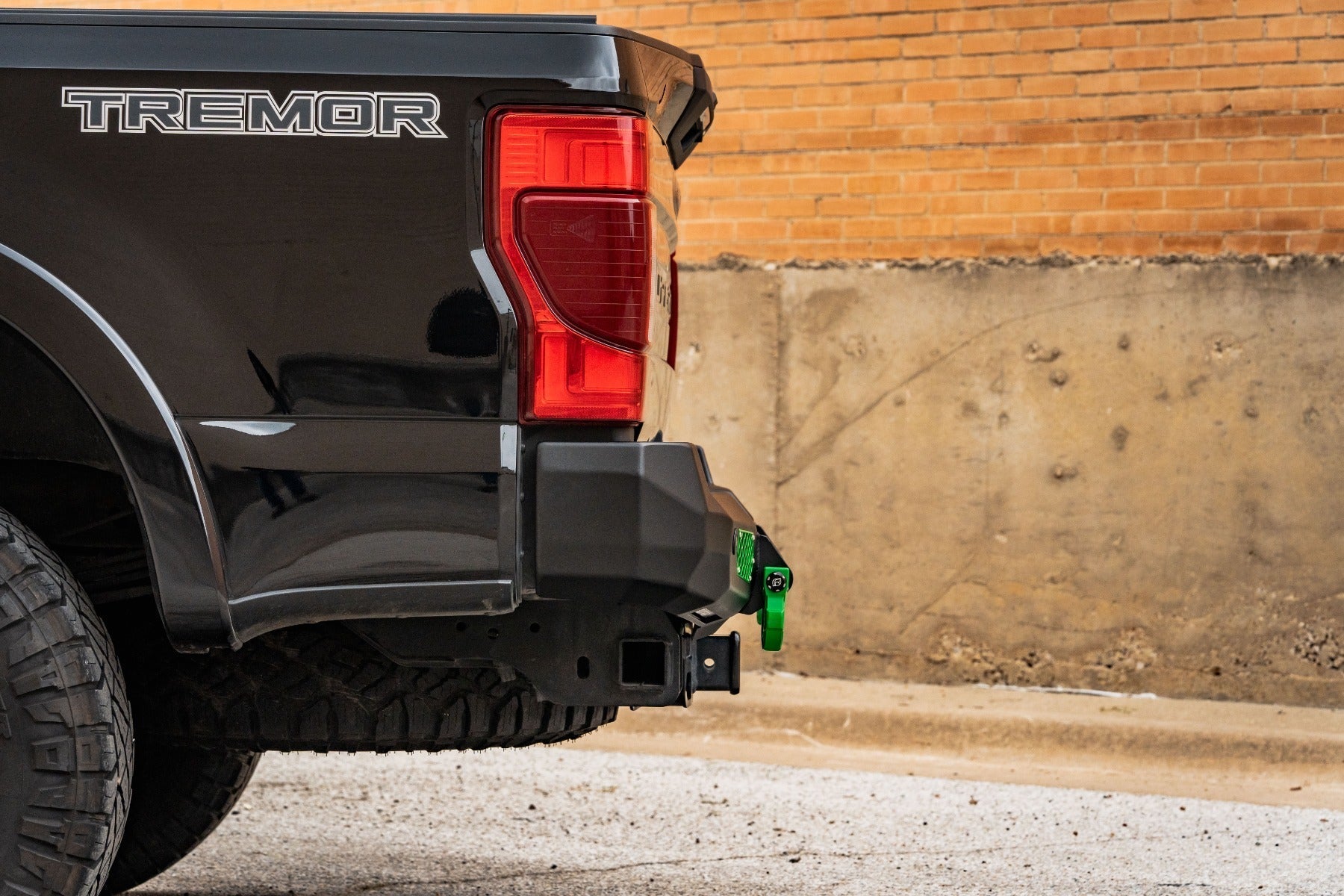 Evolution Rear Bumper - Texture Black 2017-2022 Ford F-250 F-350 F-450