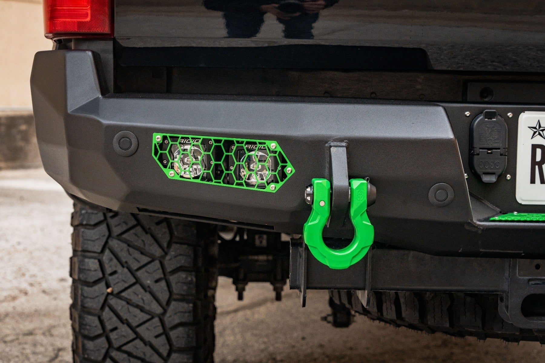 Evolution Rear Bumper - Texture Black 2017-2022 Ford F-250 F-350 F-450