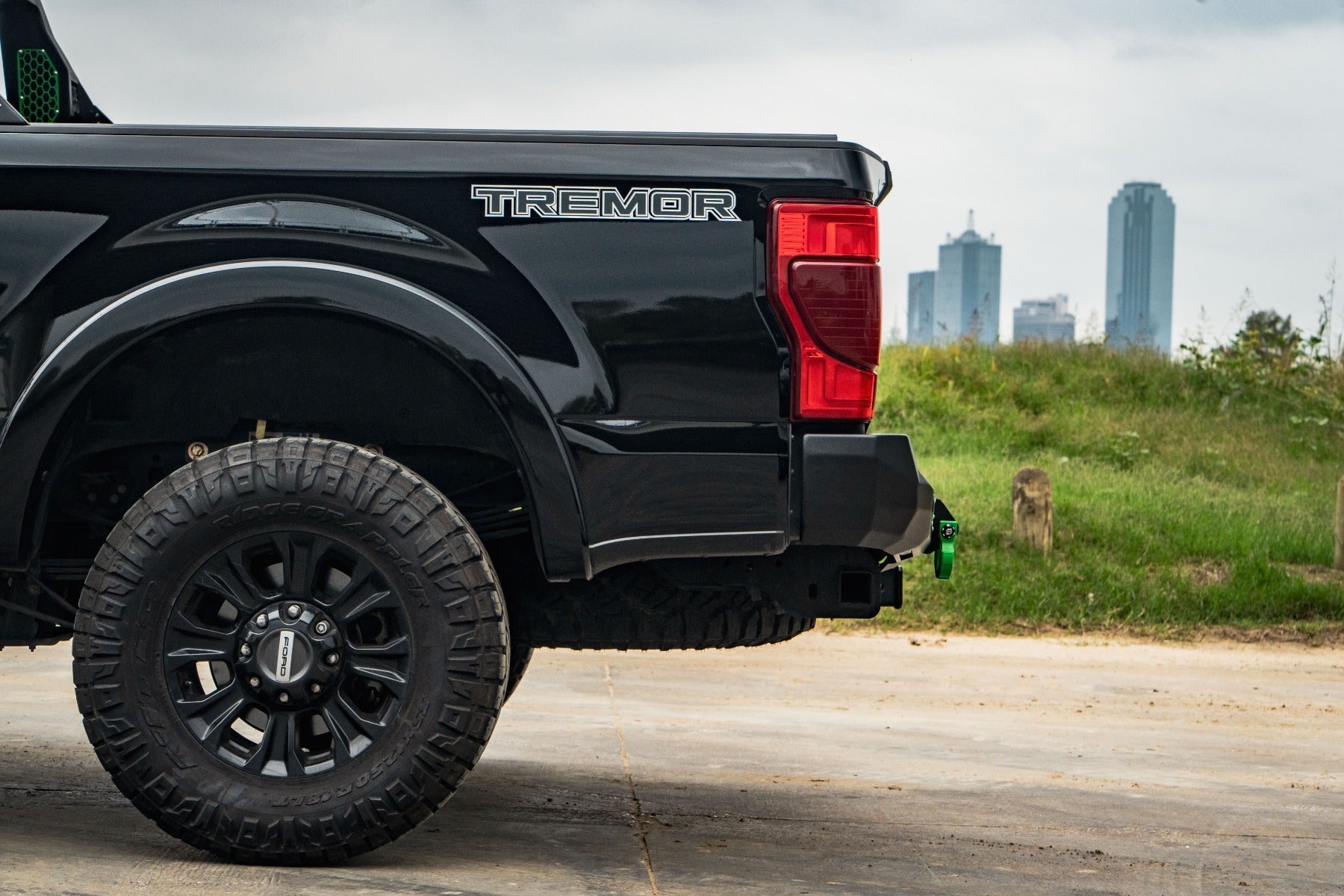 Evolution Rear Bumper - Texture Black 2017-2022 Ford F-250 F-350 F-450