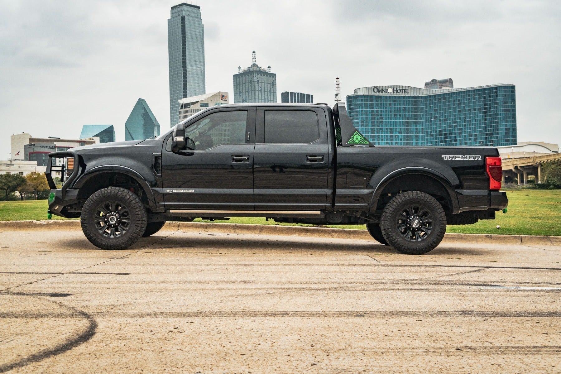 Evolution Rear Bumper - Texture Black 2017-2022 Ford F-250 F-350 F-450