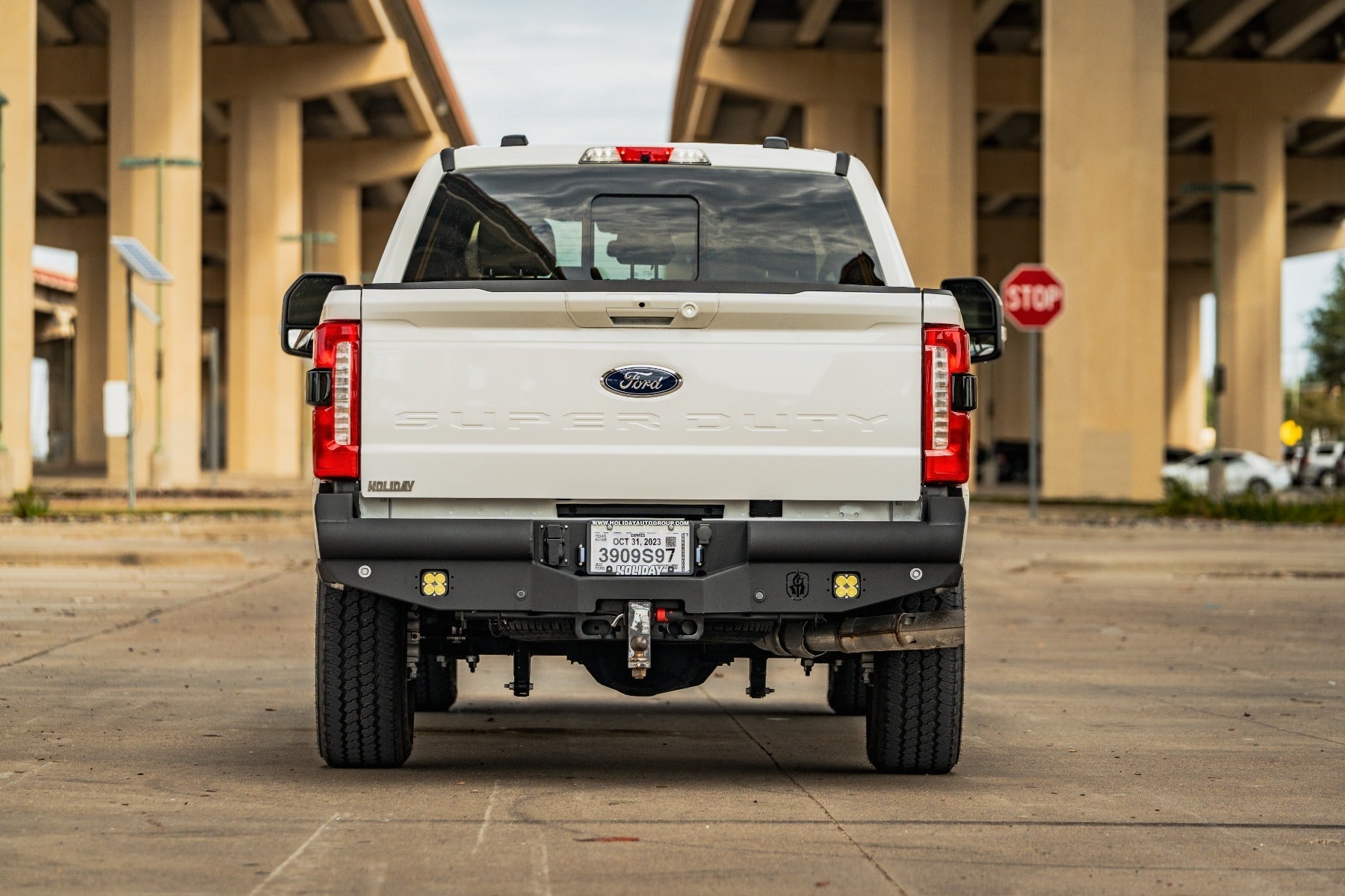Vaquero Rear Bumper - Texture Black 2023-2025 Ford F-250 F-350 F-450