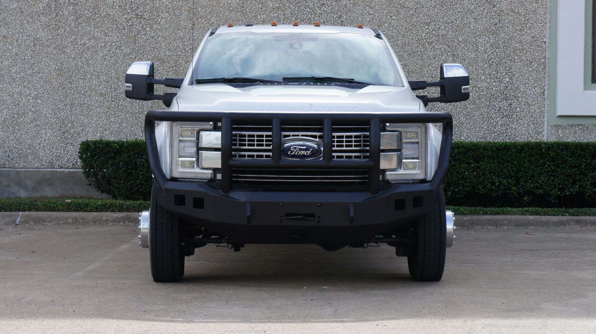 Stealth Front Winch Bumper Titan II Guard - Texture Black 2017-2022 Ford F-450 F-550