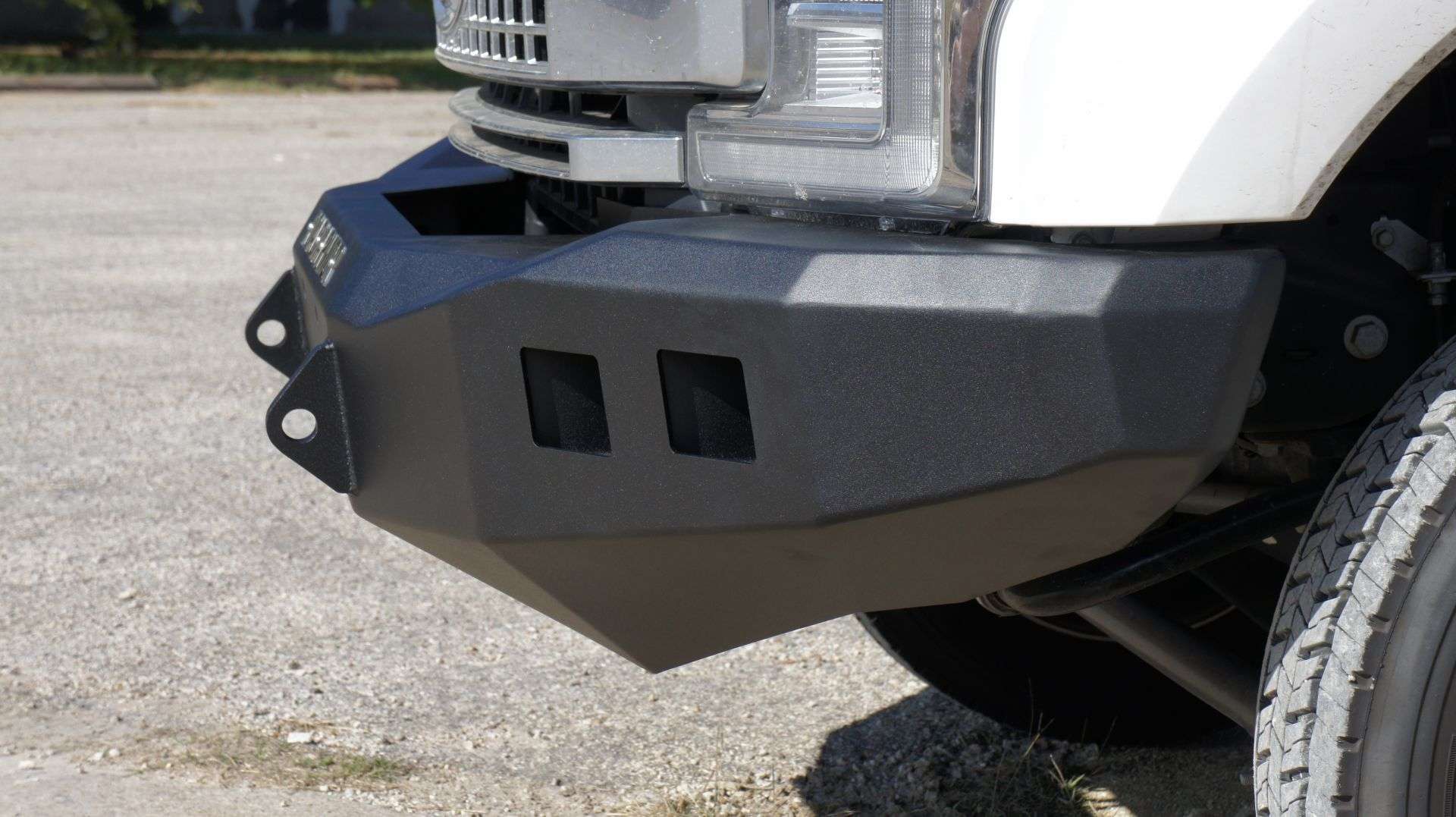 Stealth Front Winch Bumper - Texture Black 2017-2022 Ford F-450 F-550