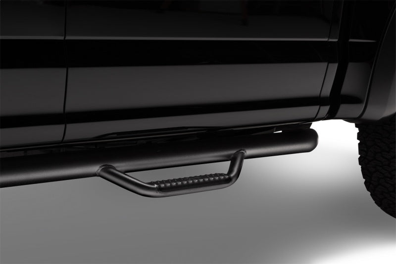 N-Fab Nerf Step 15-17 Ford F-150 SuperCrew - Tex. Black - Cab Length - 3in