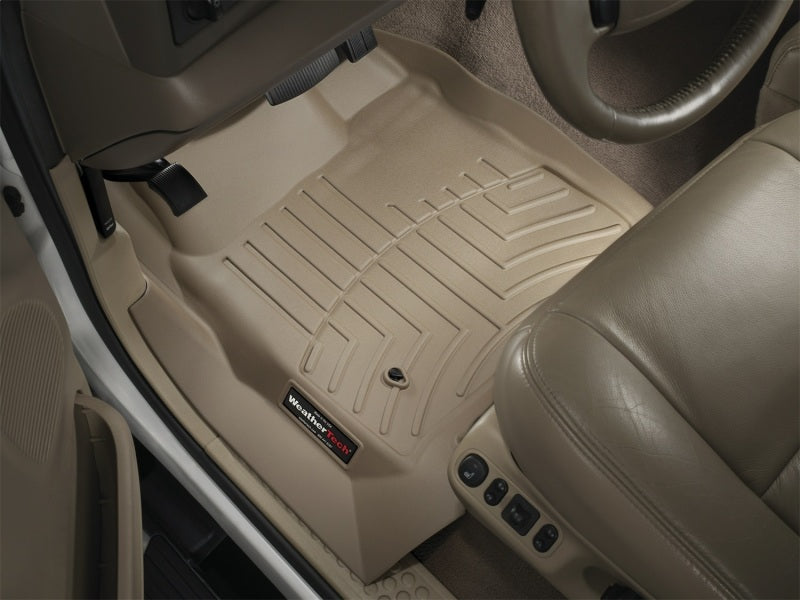 WeatherTech 99-07 Ford F250 Super Duty Crew Front FloorLiner - Tan