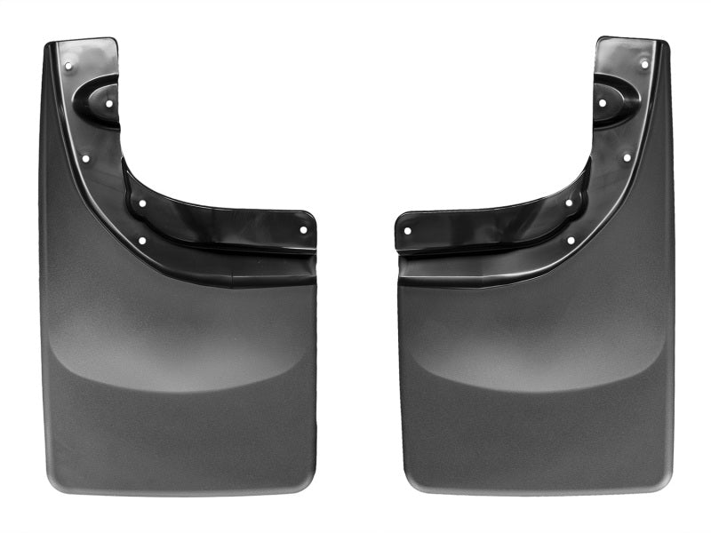 WeatherTech 05-13 Toyota Tacoma No Drill Mudflaps - Black