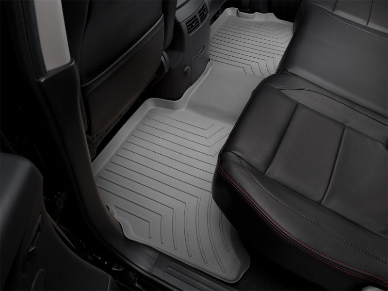 WeatherTech 04+ Nissan Titan Crew Cab Rear FloorLiner - Grey