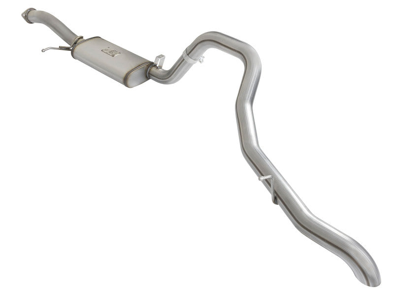 Cat-back exhaust system for Nissan Patrol Y61, designed for L6-4.8L engines, featuring durable stainless steel construction.