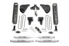 Fabtech 23-24 Ford F250/350 4WD Diesel 4in Basic System w/ Performance Shocks