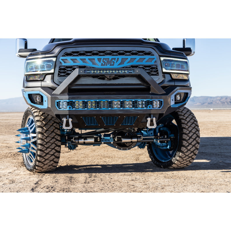 Bodyguard A2 Front Sport - Sensor Cutouts W/O Mesh Grille With Camera Harness + Pod Texture Black Powder Coat Model CCR19BYTNB