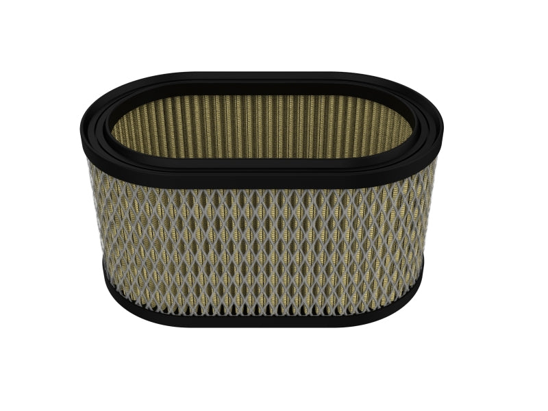 afe Magnum FLOW Round Racing Air Filter designed for Weber IDA 48 Carburetors, featuring a 4-1/2 inch height for optimal airflow.