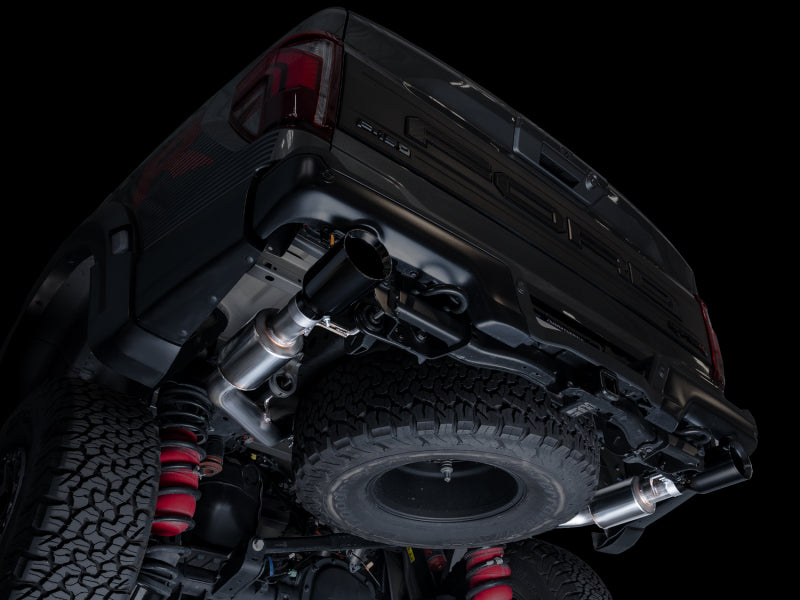 AWE Tuning Gen 3 Raptor R SwitchPath Exhaust - Diamond Black Tips