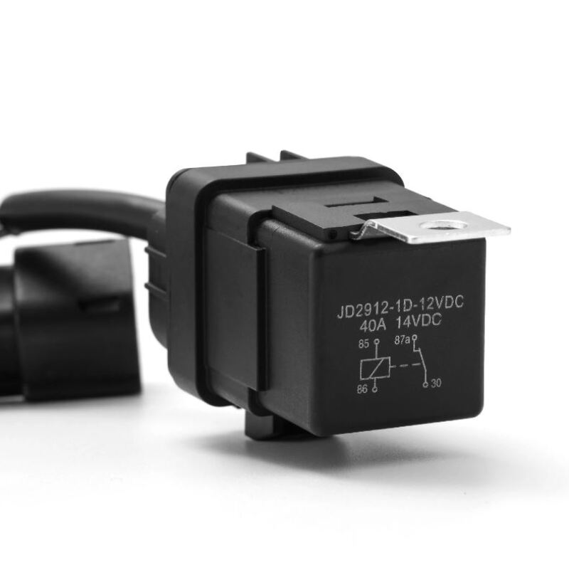 AlphaRex headlight converter relay for 2016-2018 GMC Sierra, enabling stock LED headlights to upgrade to projector style.