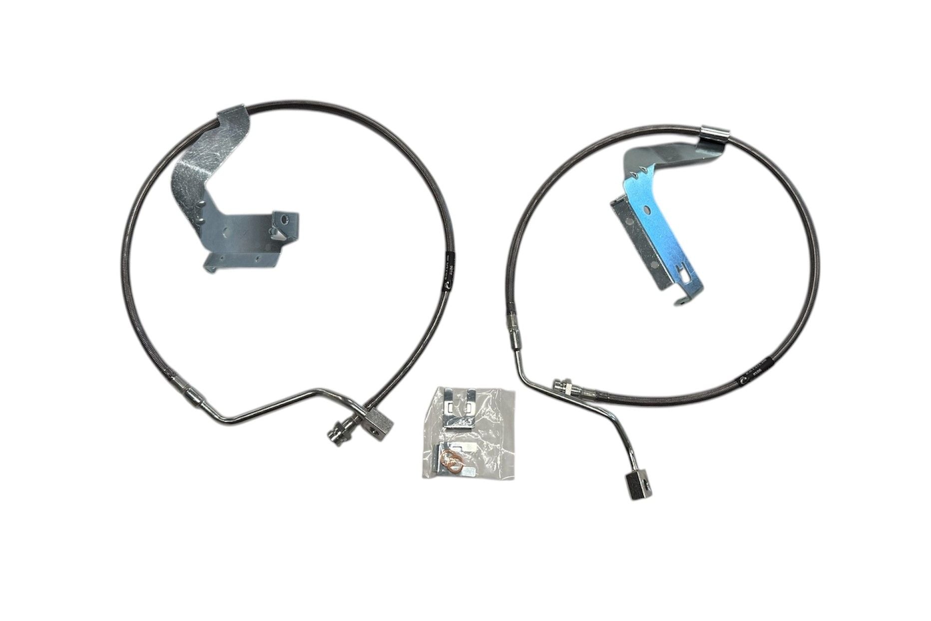2023-2026 FORD F-250, F-350 F-450 FRONT BRAIDED BRAKE LINE UPGRADE KIT FITS 4 & 6 INCH LIFT