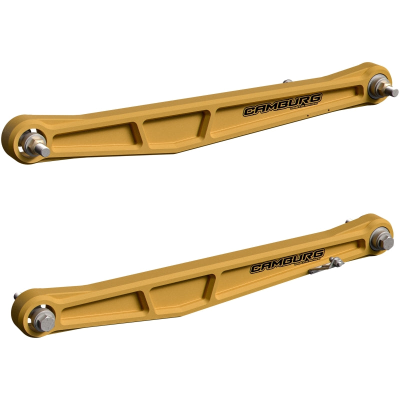Camburg Ford Ranger Raptor 24-25 KINETIK Series Rear Billet Lower Trailing Arm Kit (GOLD)
