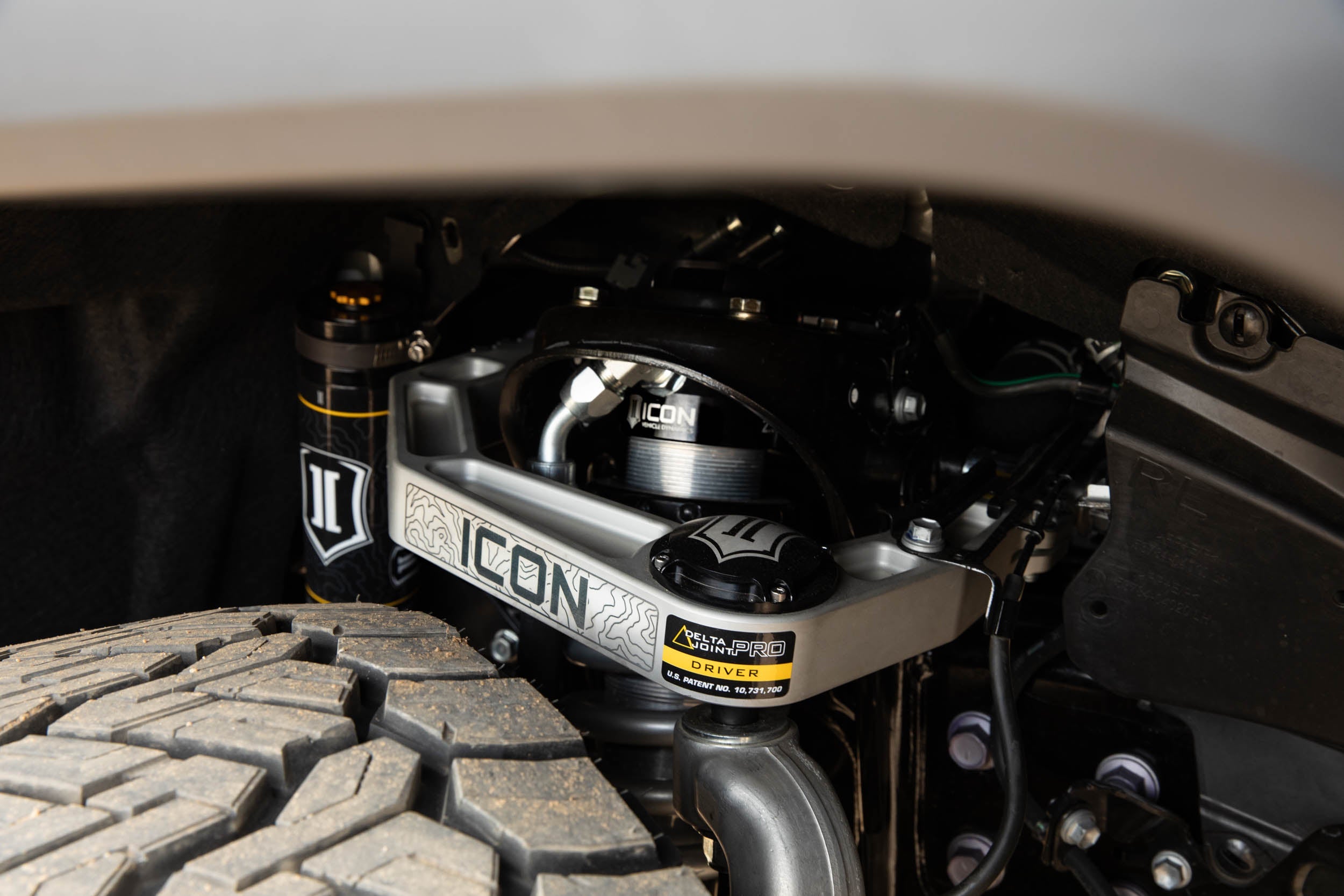 ICON 2024-2025 Toyota Tacoma 1.25-3" Lift, Stage 5 Suspension System, Billet, Overland Rear Springs