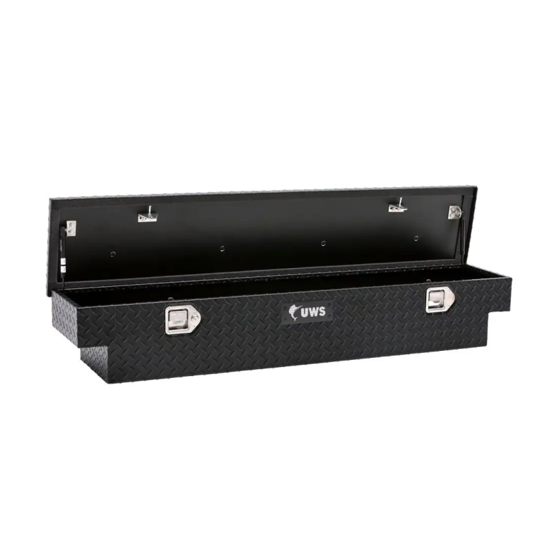 UWS Matte Black Heavy-Wall Aluminum UTV Tool Box, RigidCore Lid Model UTV-59-MB