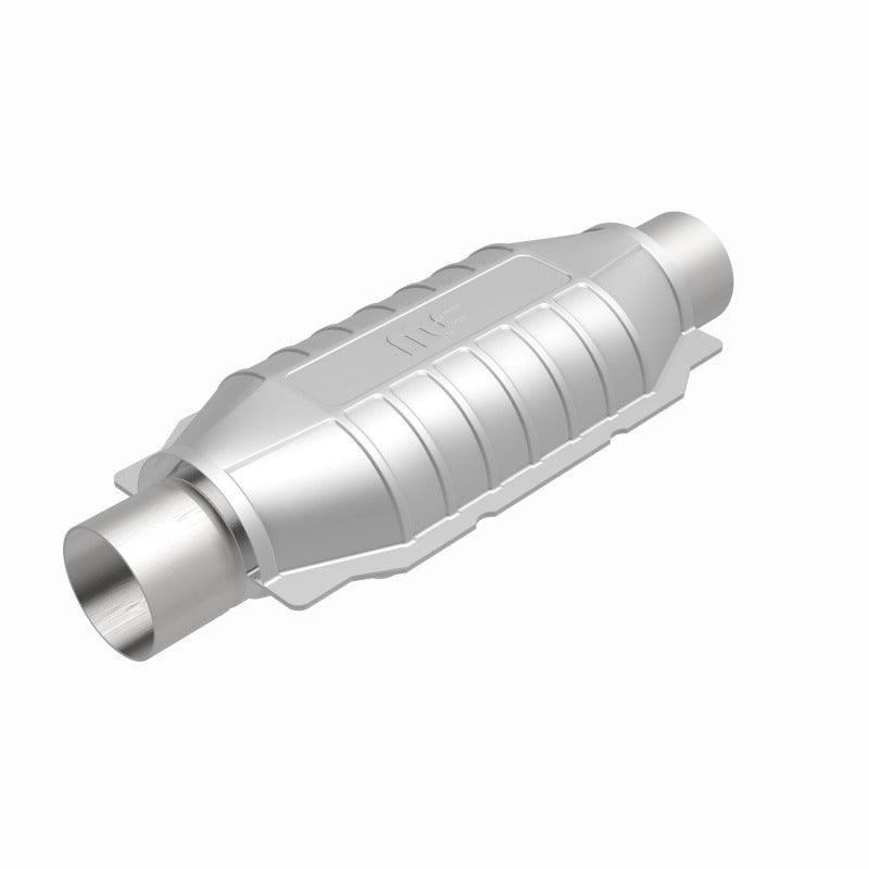 MagnaFlow Univ Cat Conv 2.25in Inlet/Outlet Ctr/Ctr Oval 12in Body L x 6.5in W x 16in Overall L