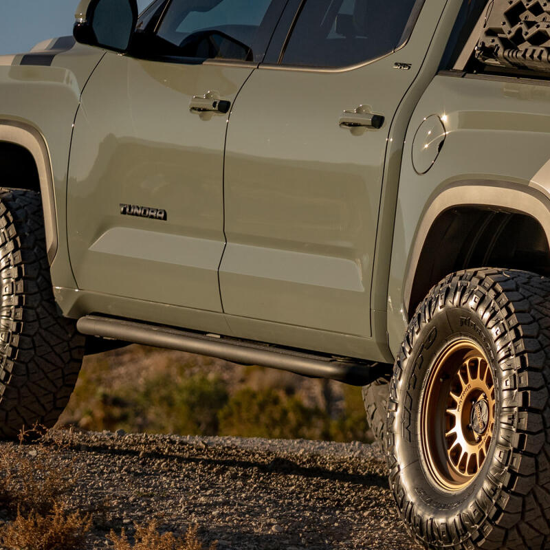 ARB side step for 2022+ Toyota Tundra, enhancing accessibility and protection with a rugged design. Ideal for offroad use.