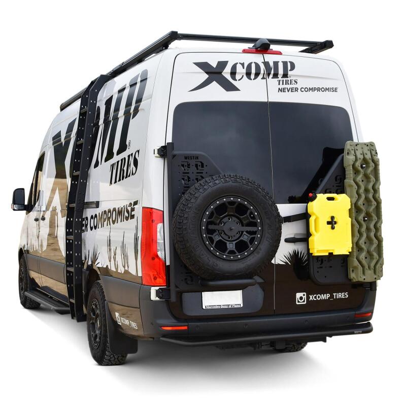 Westin 19-24 Mercedes-Benz Sprinter Accessory Carrier For XTS - Rear Driver Side - Textured Black